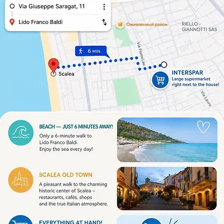 Scaleastay - A 5 Minuti Dal Mare Scalea
